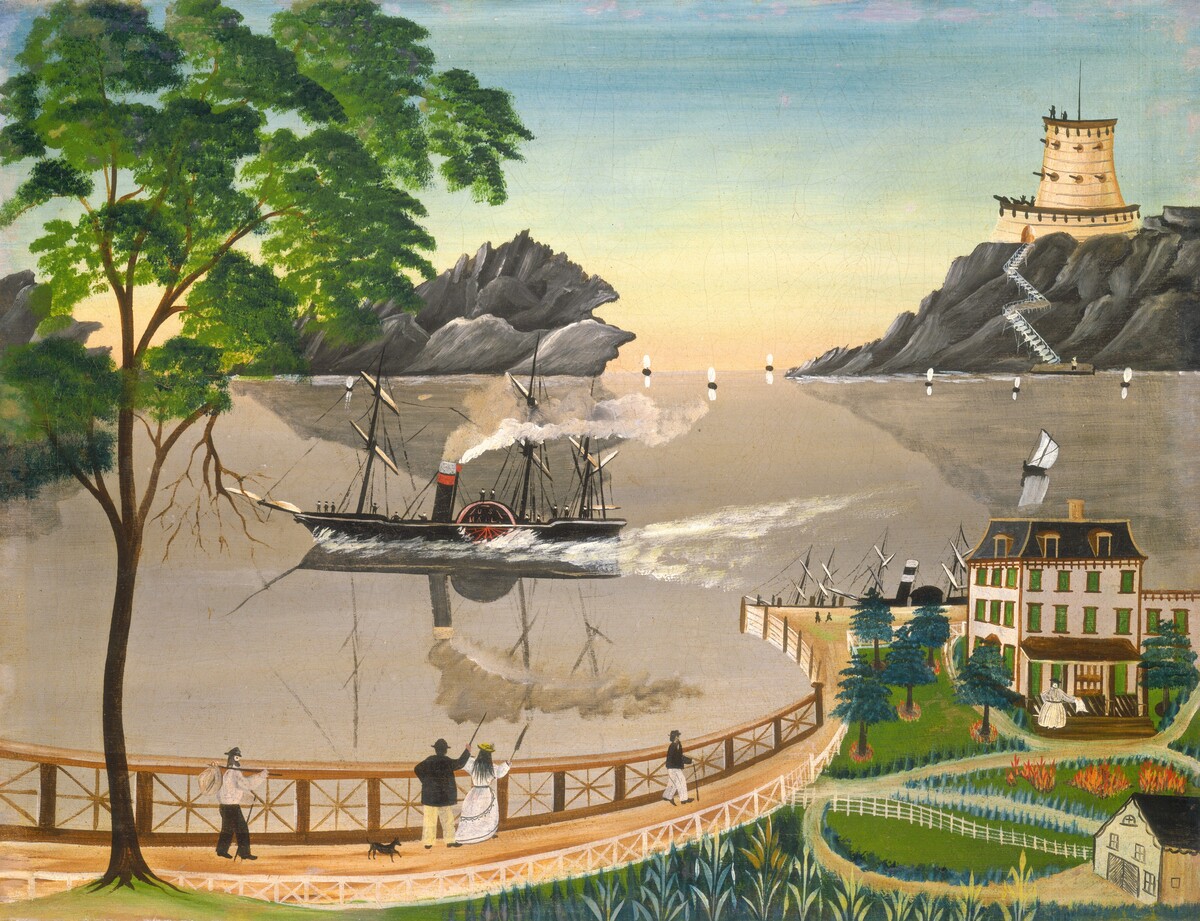 U.S. Mail Boat by Leila T. Bauman