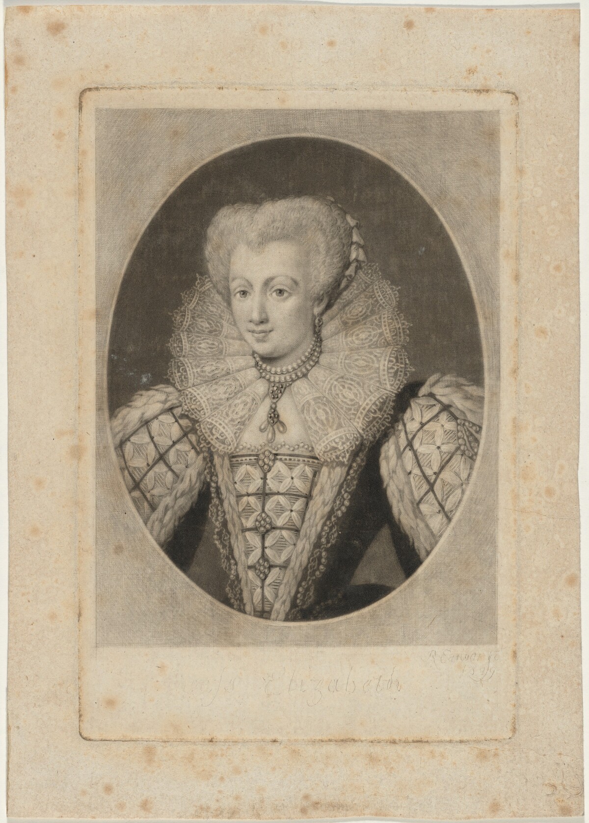 Princess Elizabeth by Attributed to Richard Earlom