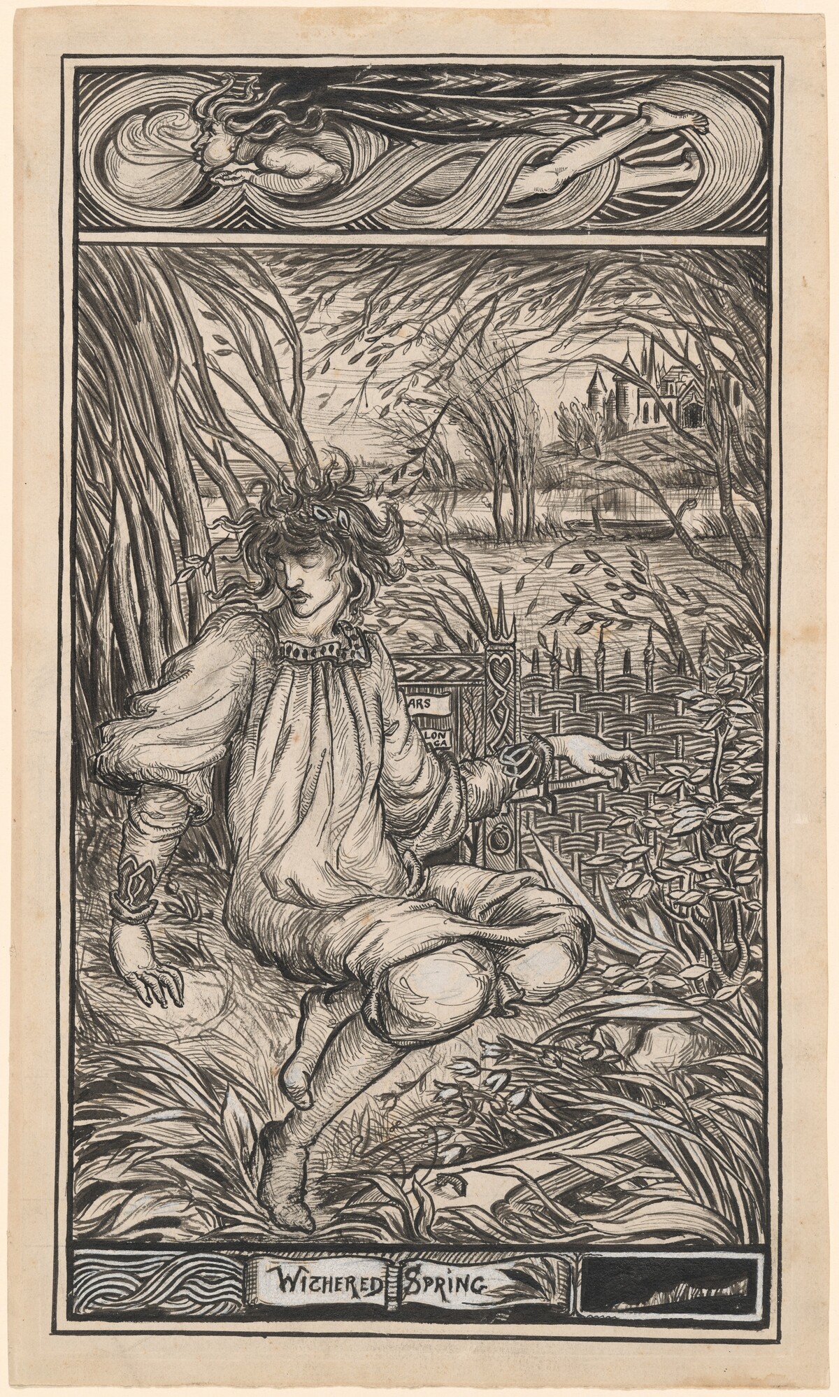 Withered Spring by Aubrey Beardsley