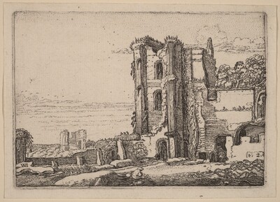 Ruined Tower Right of Center