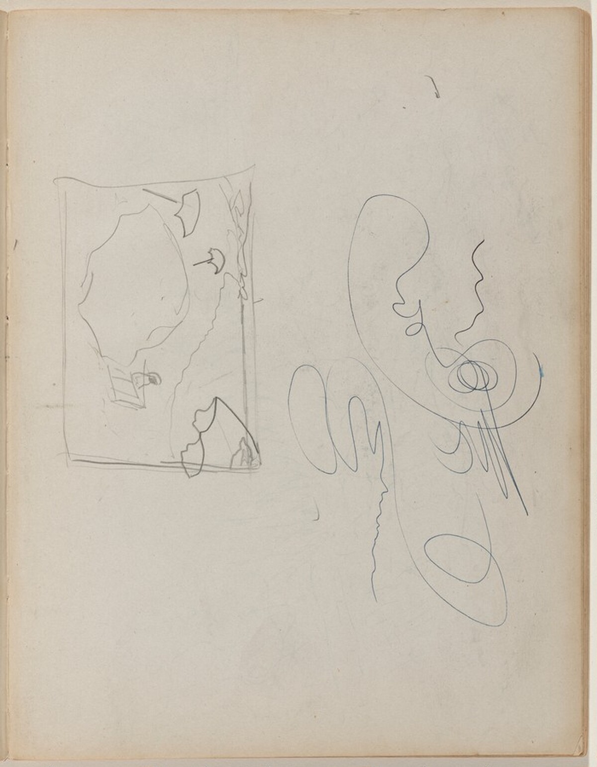 Study of a Beach Scene by Milton Avery