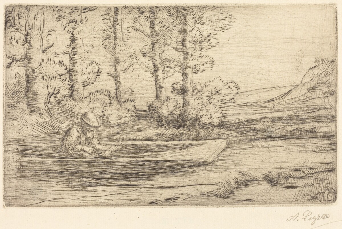 Landscape (Paysage) by Alphonse Legros