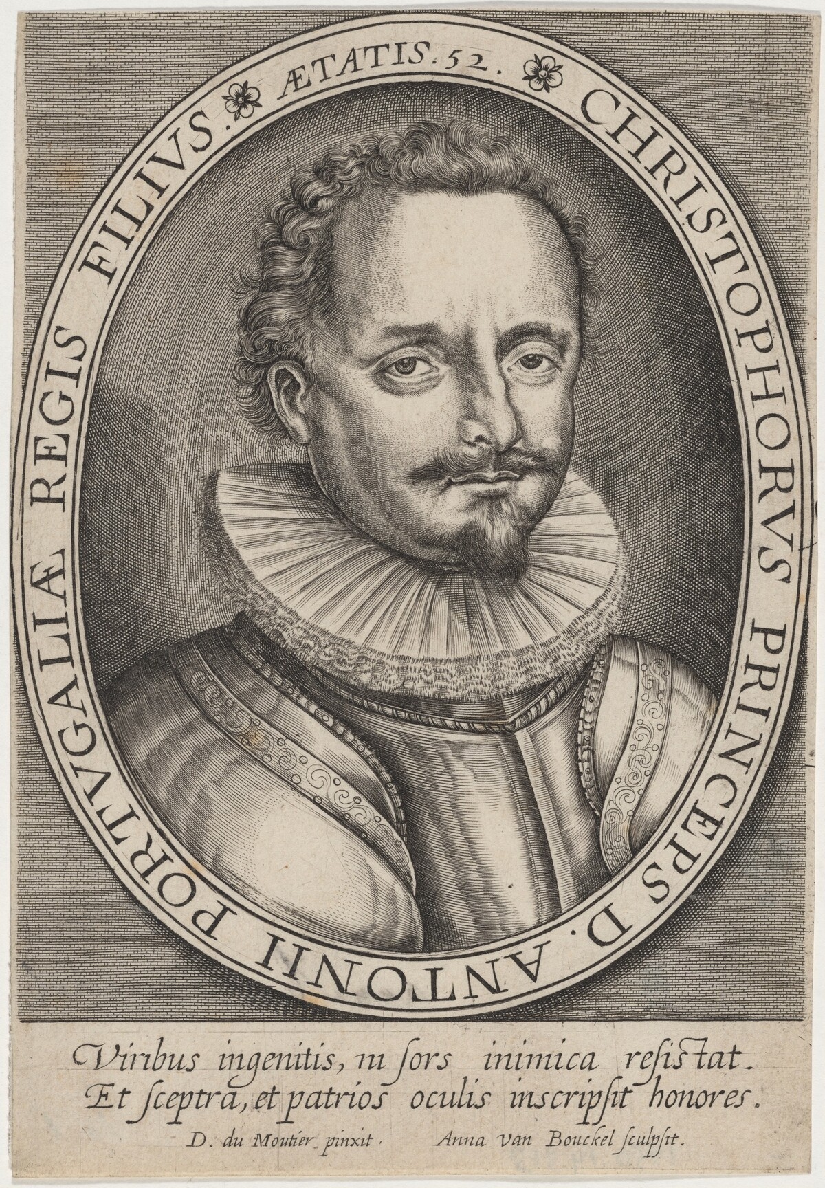 Prince Christopher, son of Anthony, King of Portugal by Anna van Bouckel
