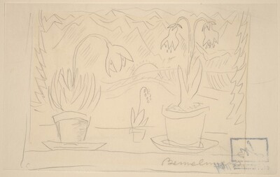 Flowers on a Windowsill
