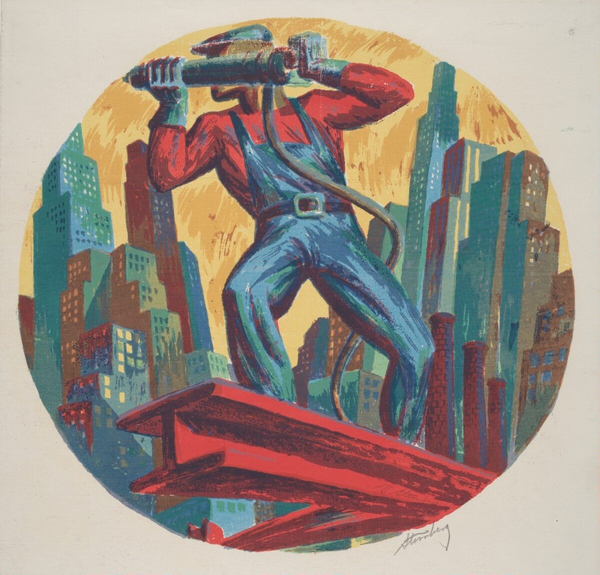 Riveter by Harry Sternberg