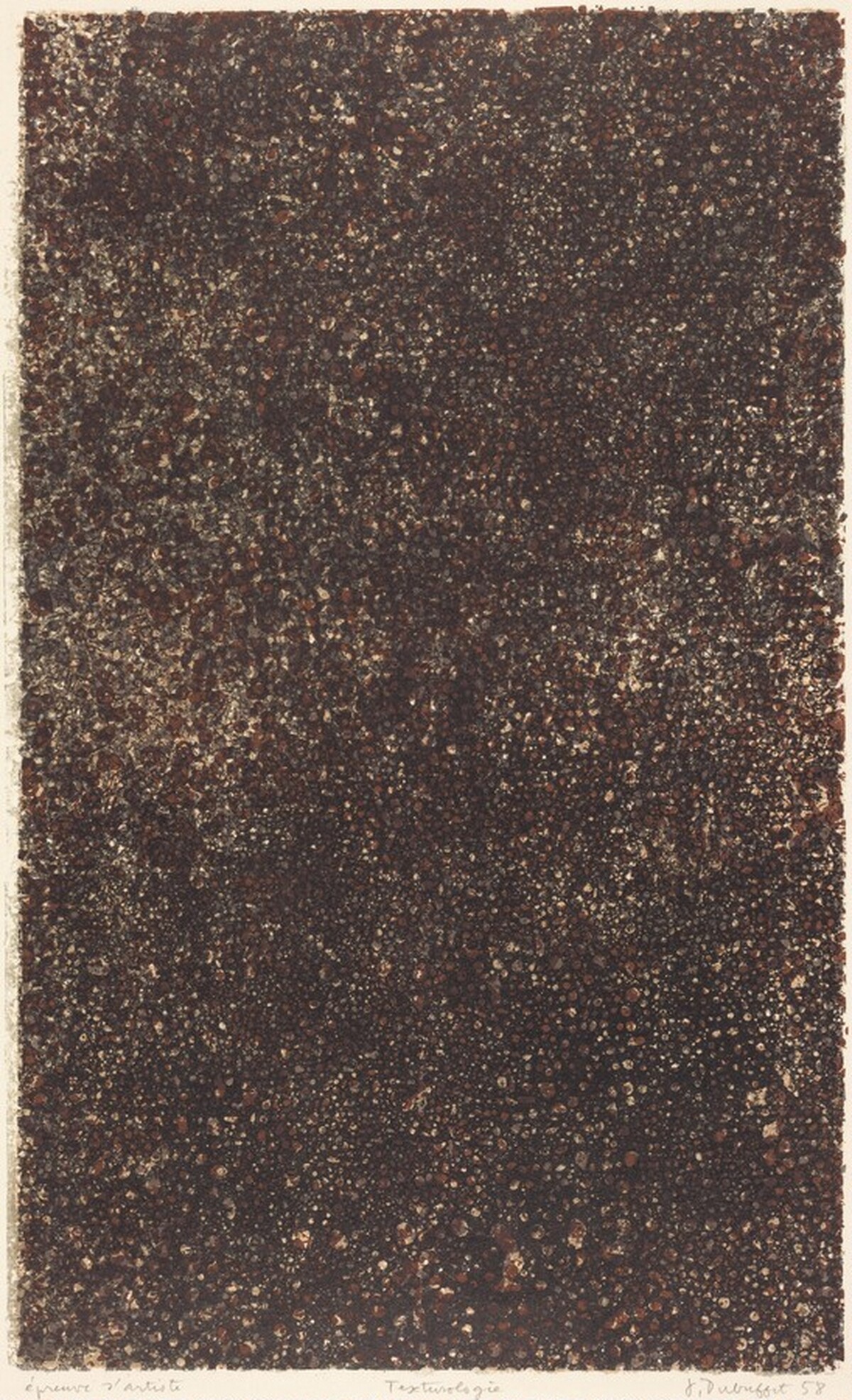 Texturologie by Jean Dubuffet