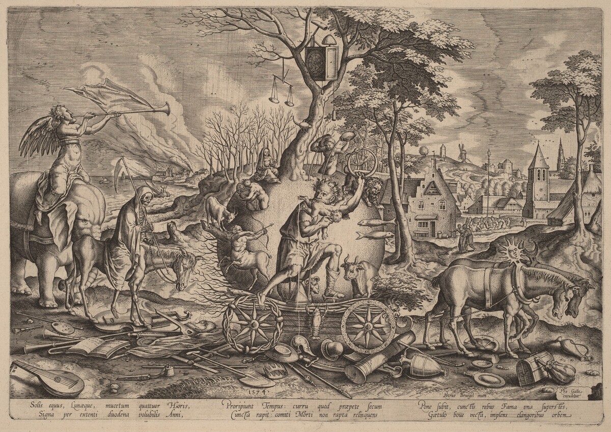 The Triumph of Time by Philip Galle after Pieter Bruegel the Elder