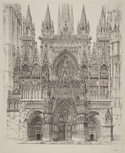 Lace in Stone, Rouen Cathedral