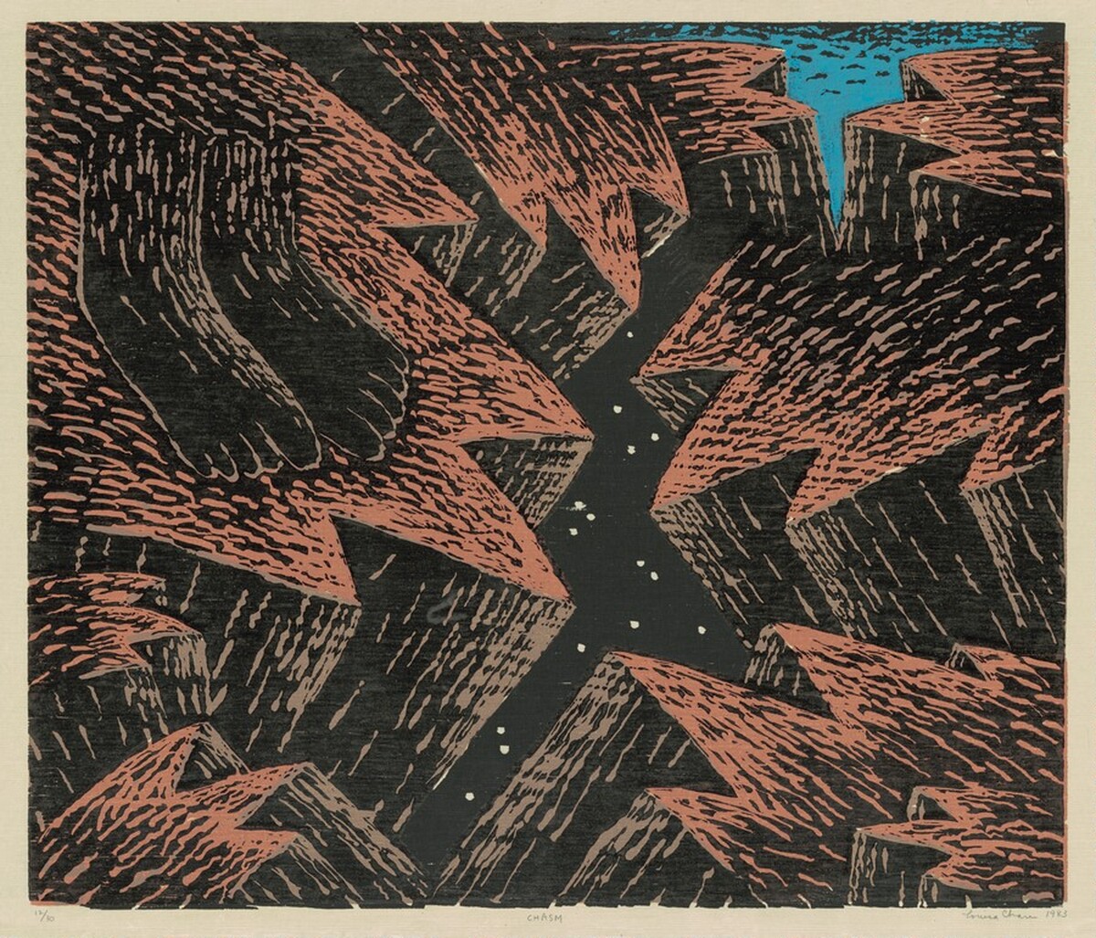 Chasm by Louisa Chase