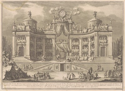 The Seconda Macchina for the Chinea of 1766: A Theater for Athletic Games