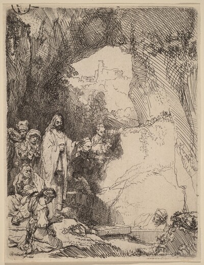 The Raising of Lazarus: Small Plate