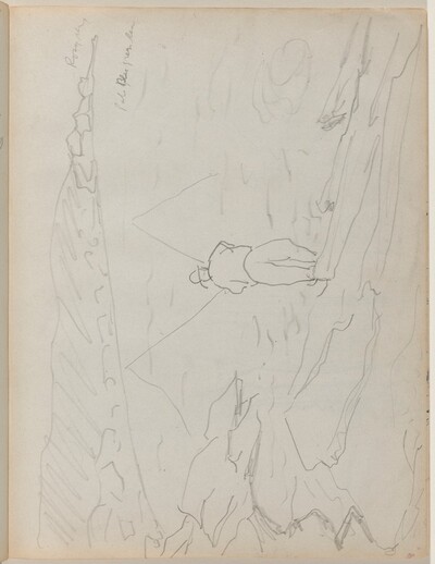Angler with Two Rods
