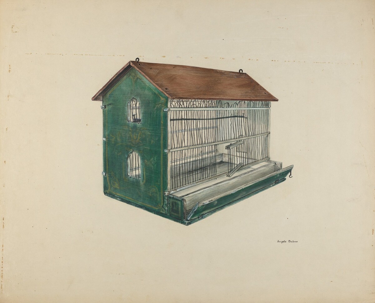 Zoar Bird Cage by Angelo Bulone