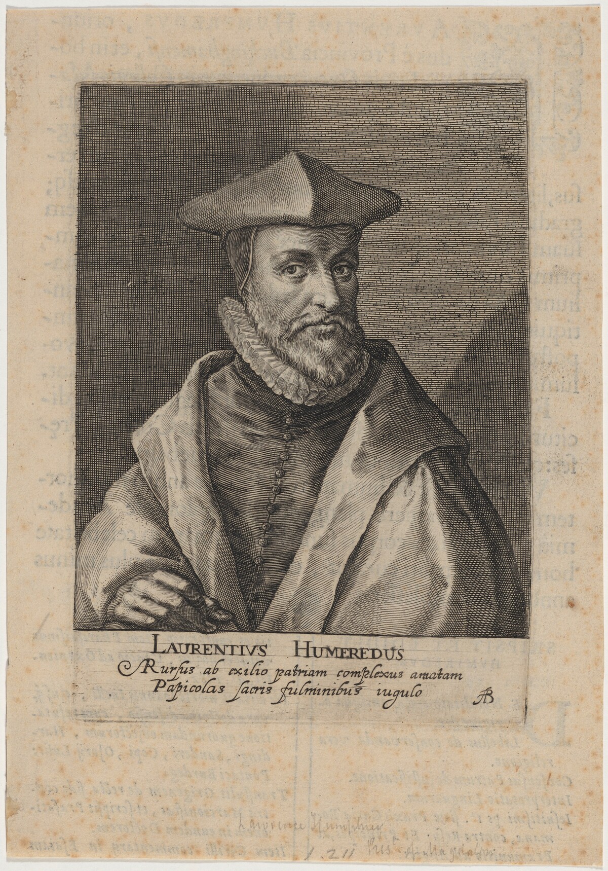 Laurence Humphrey by Willem de Passe and Magdalena de Passe