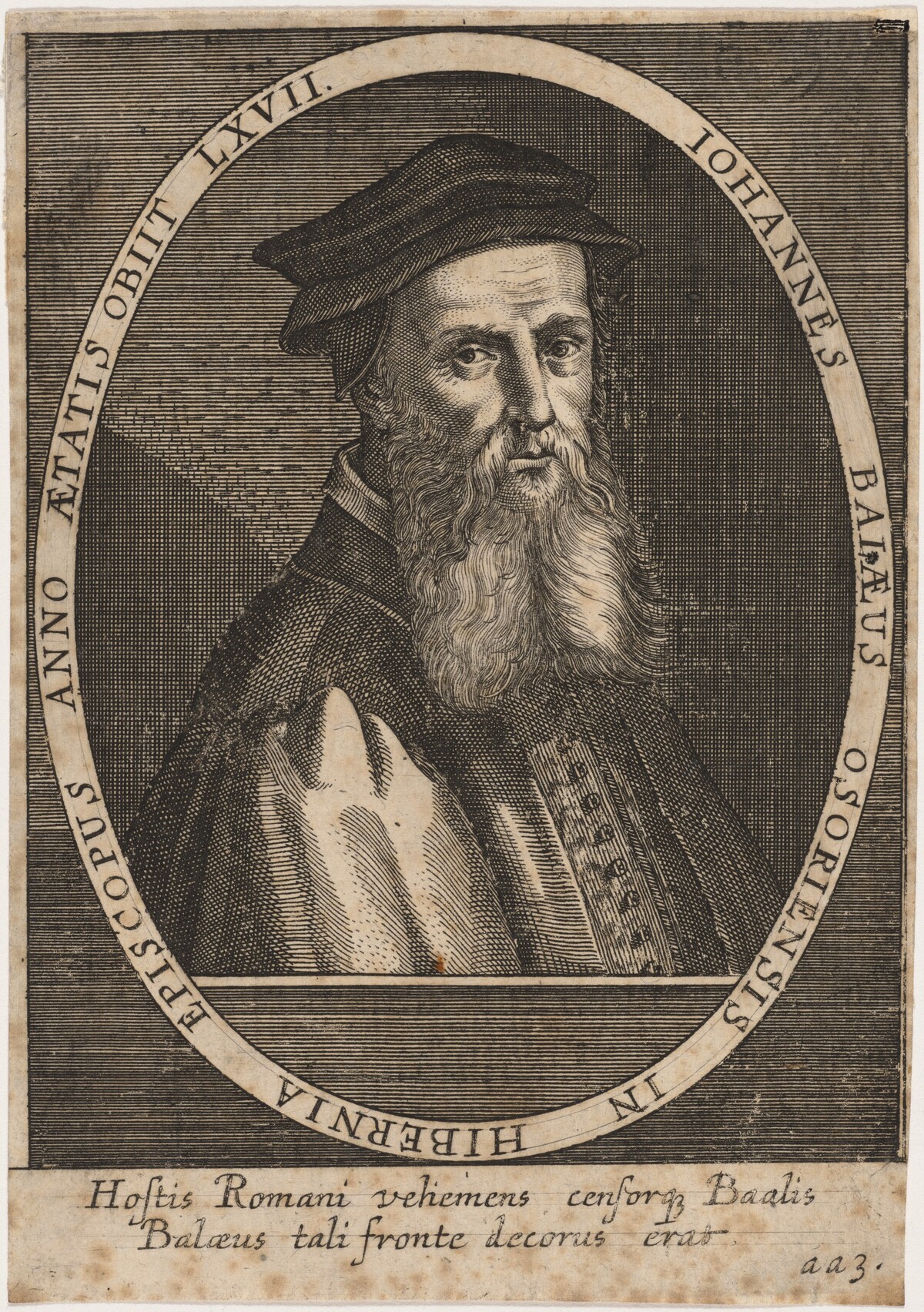 John Bale, Bishop of Ossory by Unknown Artist