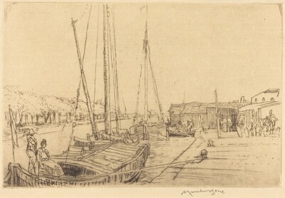 Canal Boats, Near Amsterdam