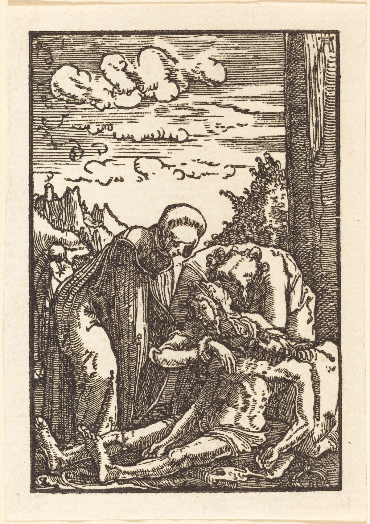 The Lamentation of Christ by Albrecht Altdorfer