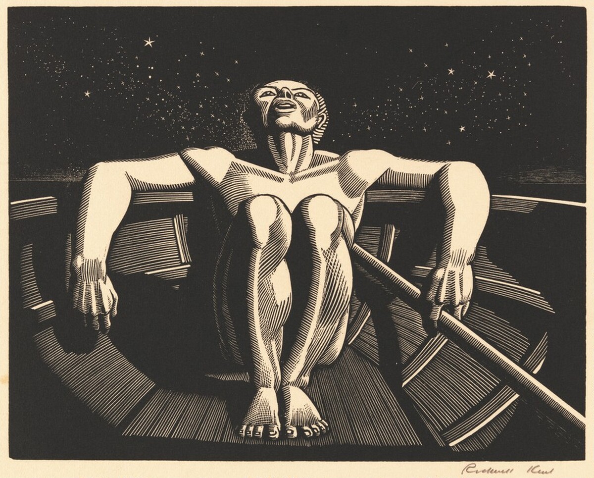 Drifter by Rockwell Kent