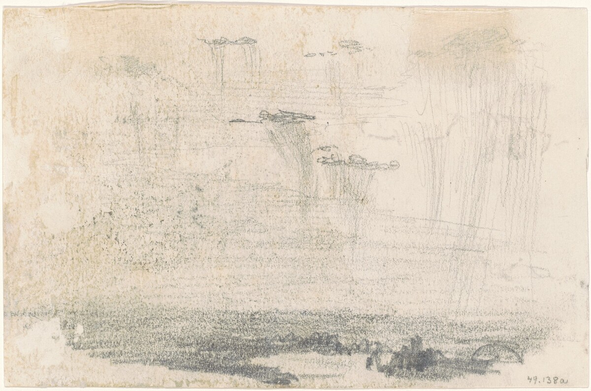 Clouds [verso] by John Singer Sargent