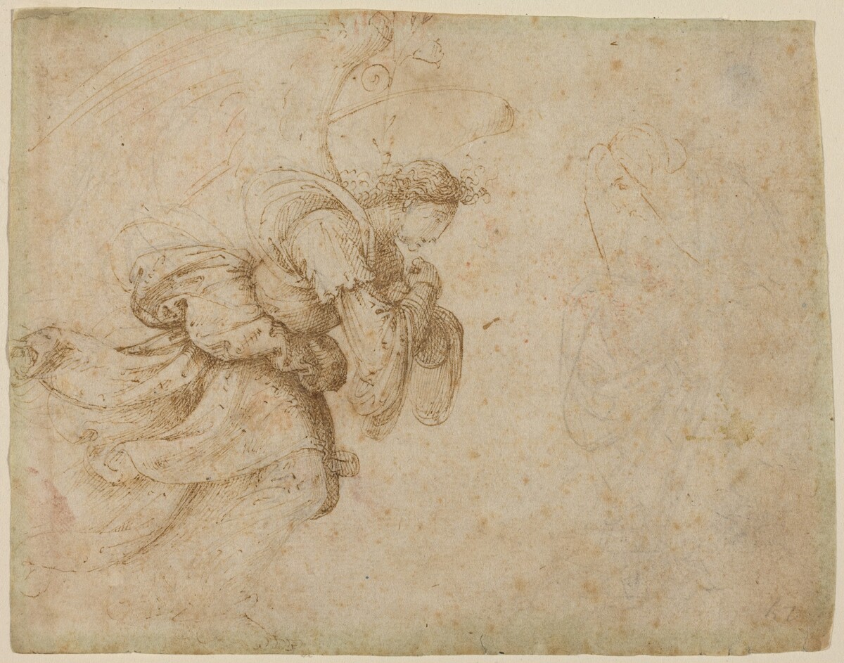 The Angel of the Annunciation [recto] by Fra Bartolommeo