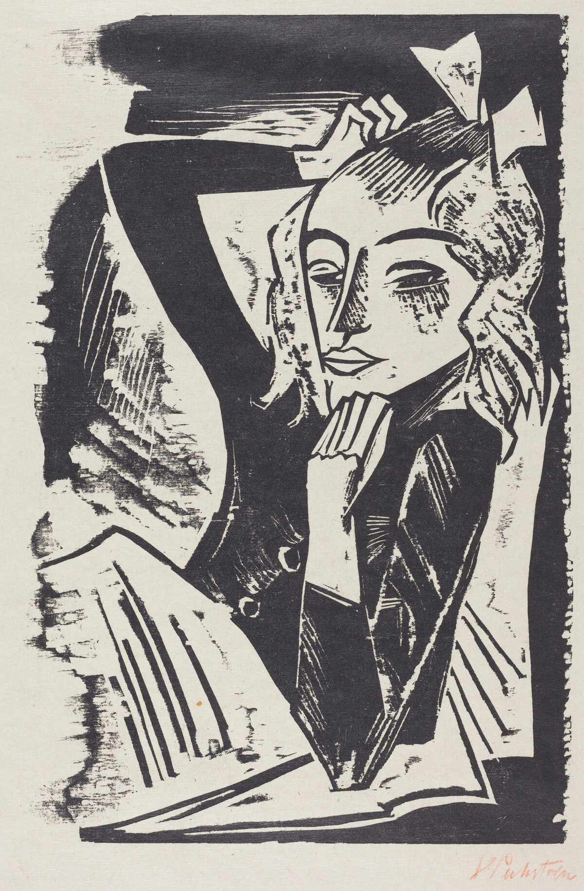 The Convalescent by Max Pechstein