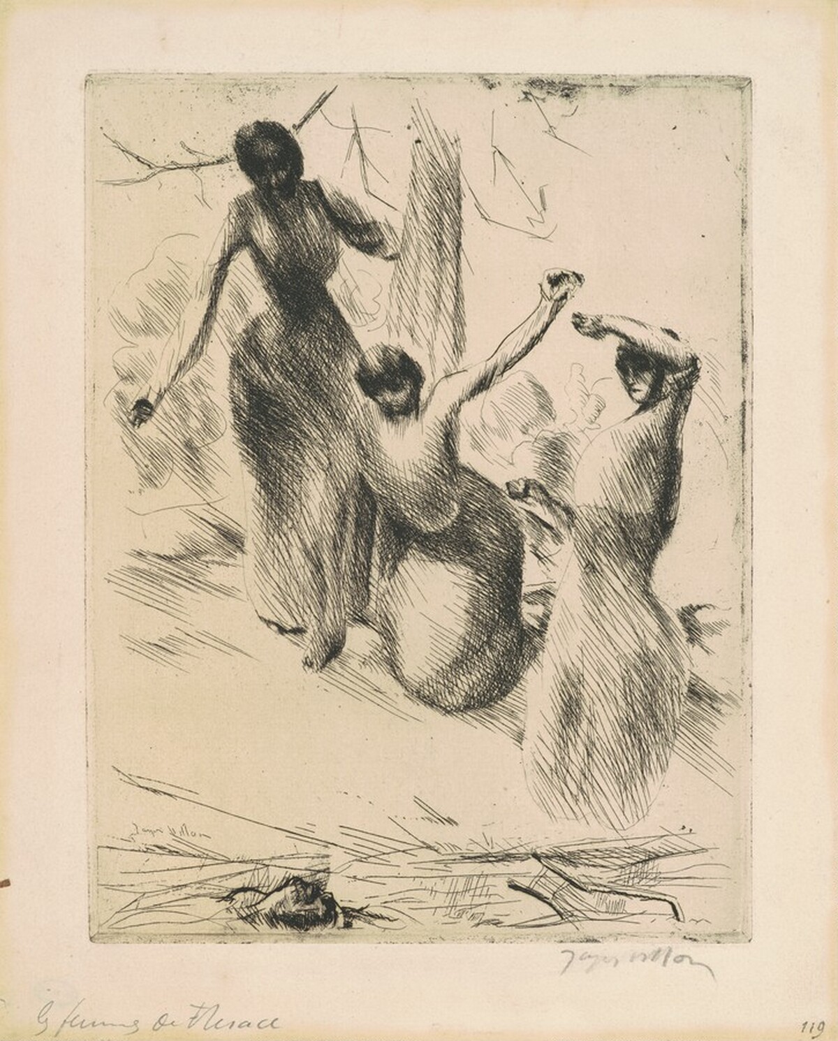 Les femmes de Thrace (The Women of Thrace) by Jacques Villon
