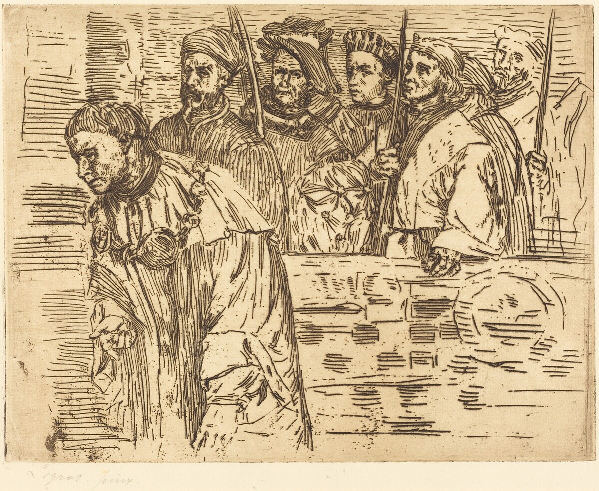 Archers (Les archers) by Alphonse Legros