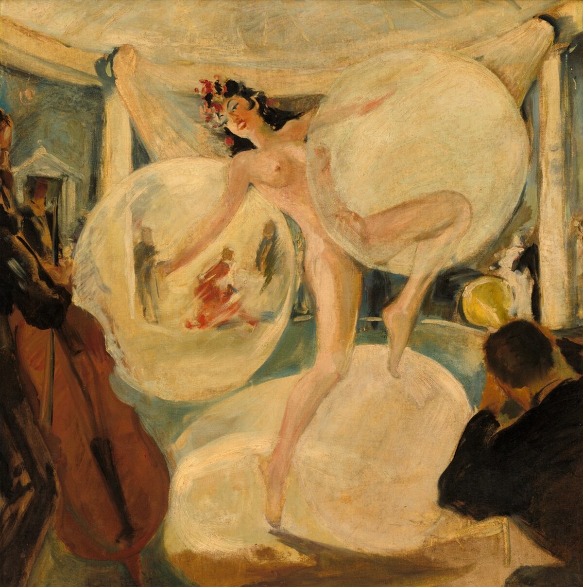 Bubble Dancer (Bleecker Street Tavern Mural) by Franz Kline