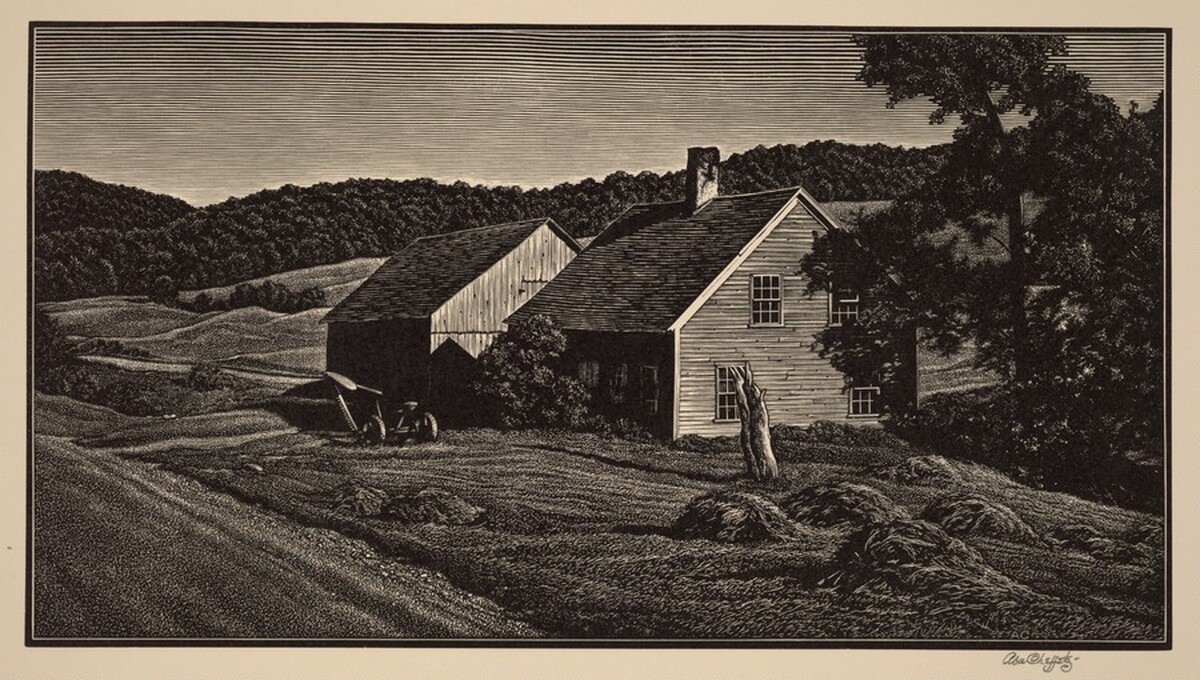 Late Afternoon—Vermont by Asa Cheffetz