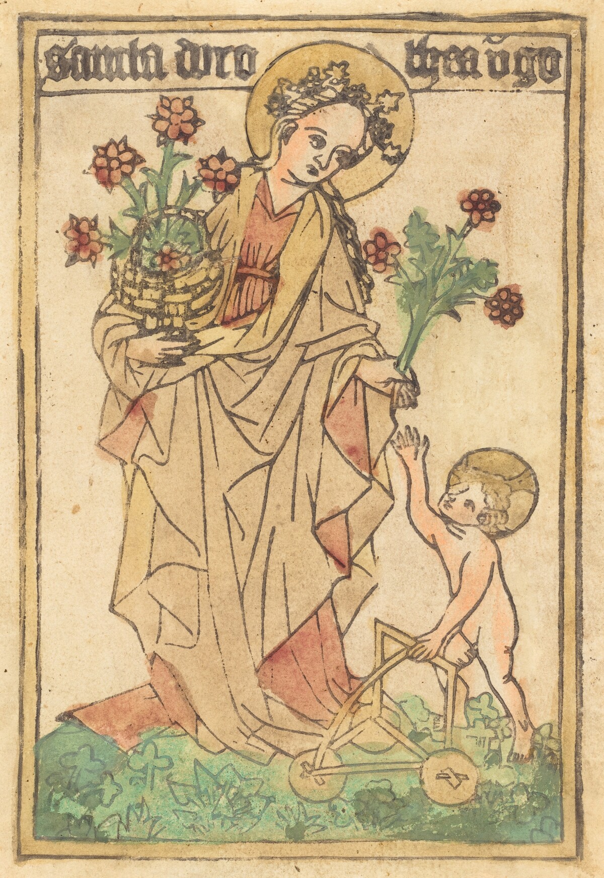Saint Dorothy by German 15th Century