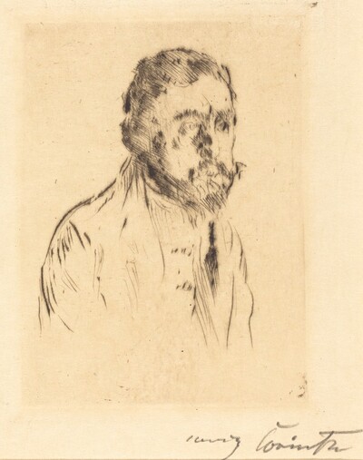 Bildnisstudie H. St. (Portrait Study of H. St.)