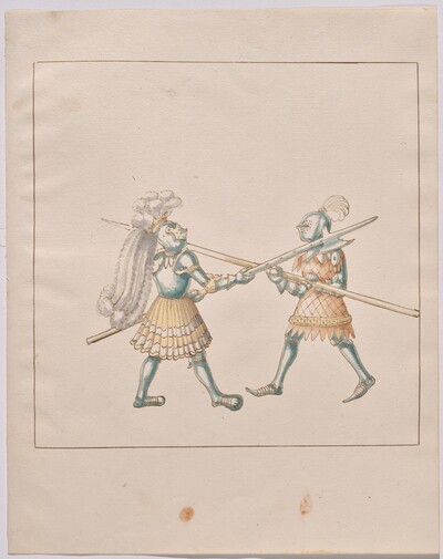 Foot Combat with Halberds