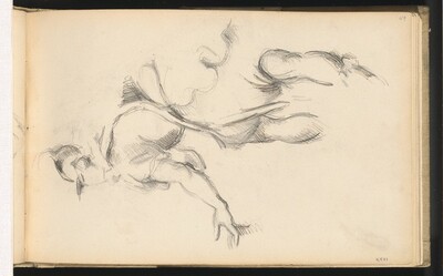 Study of the Allegorical Figure France in Rubens' "The Exchange of the Two Princesses"