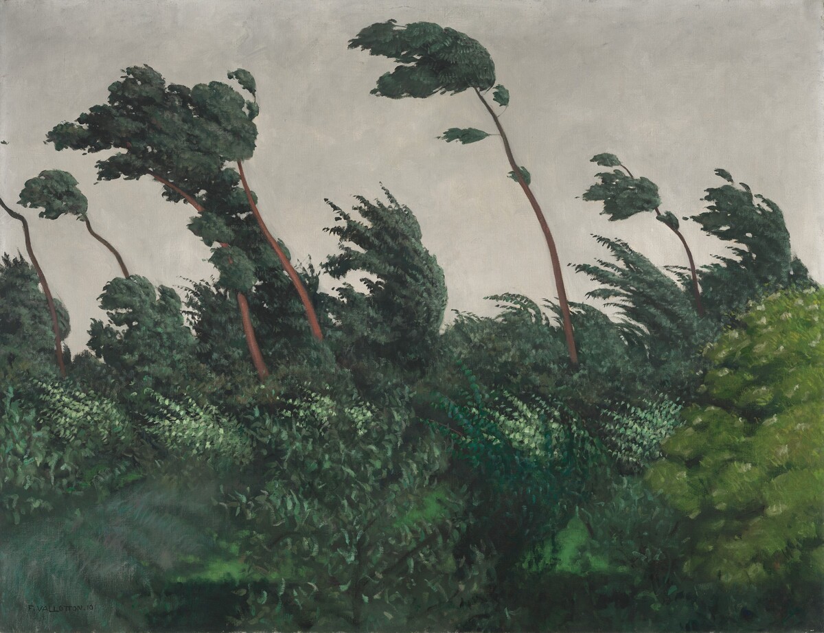 The Wind by Félix Vallotton
