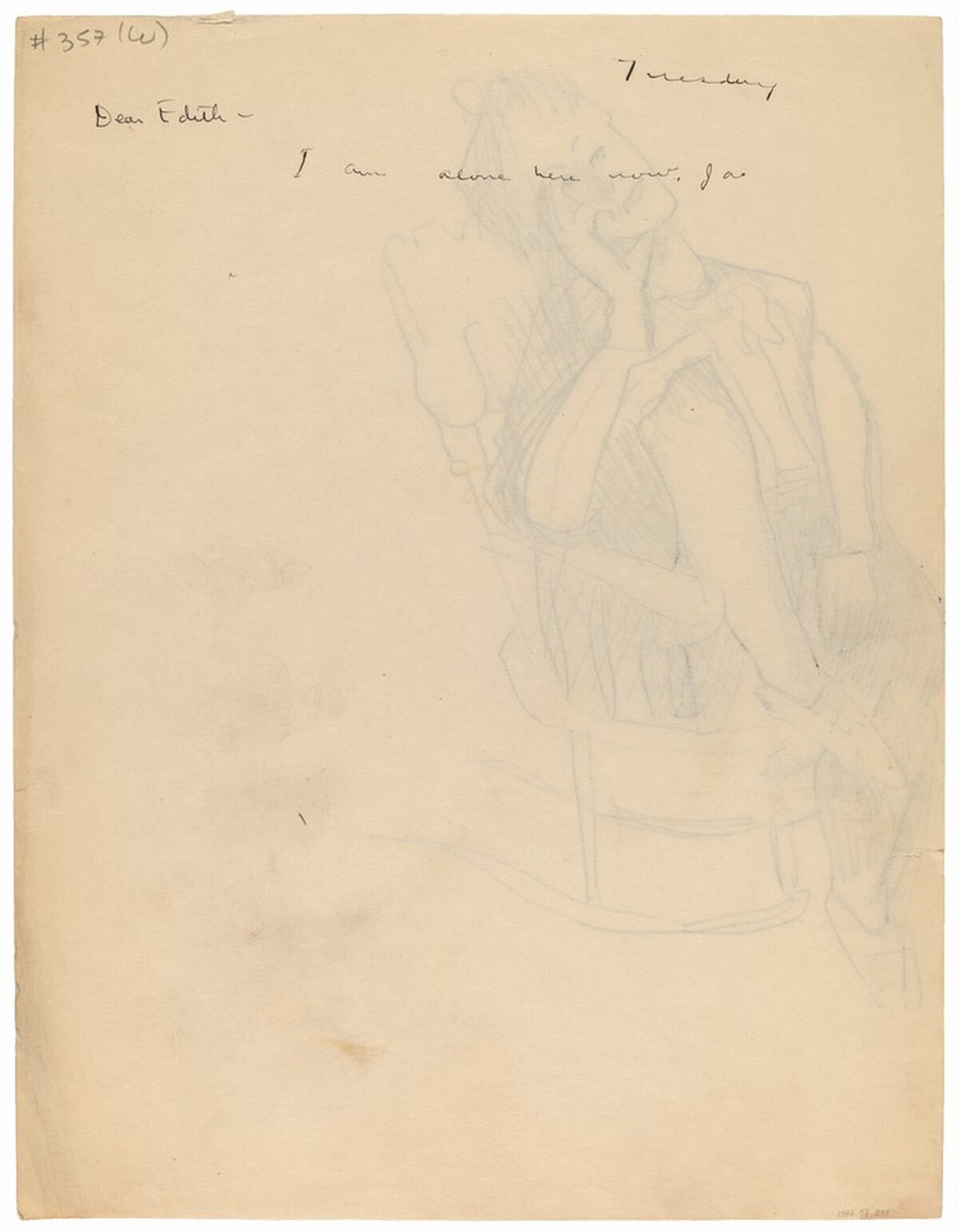 Untitled [verso] by Mark Rothko