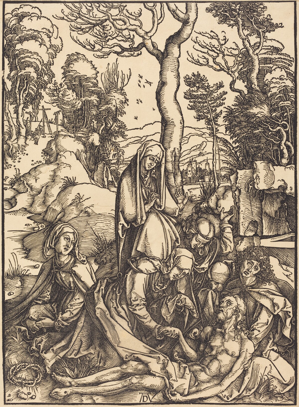 The Lamentation by Albrecht Dürer