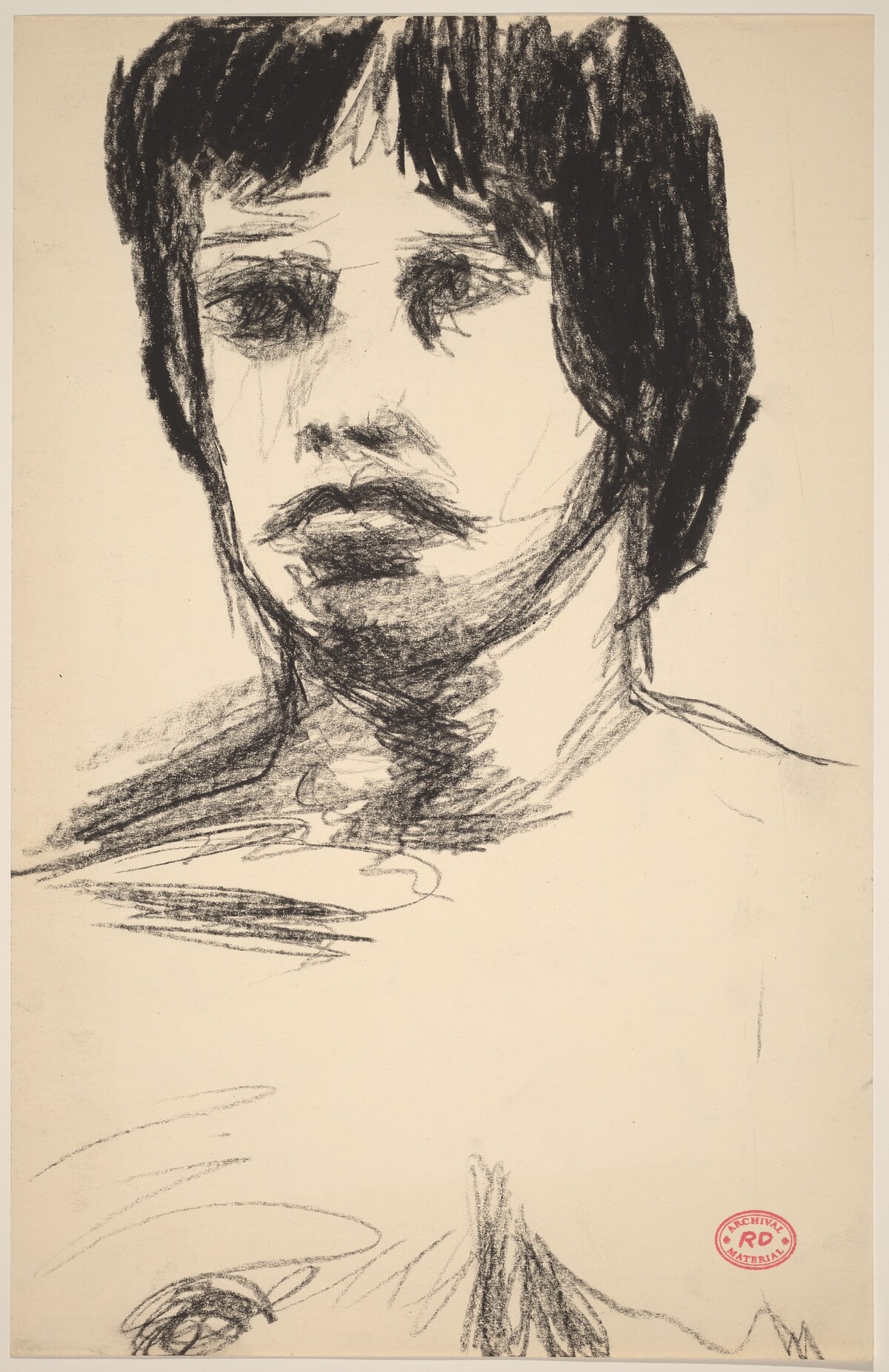 Untitled [head] by Richard Diebenkorn