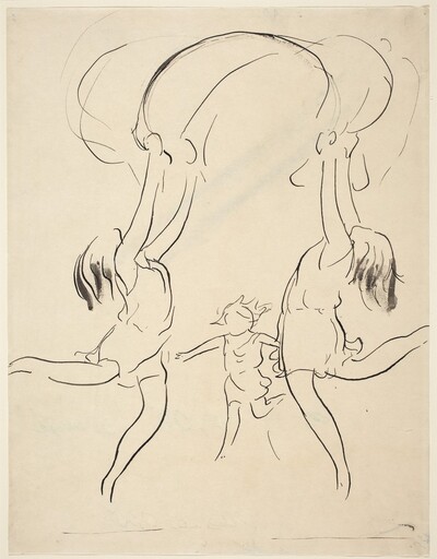 Three Female Dancers