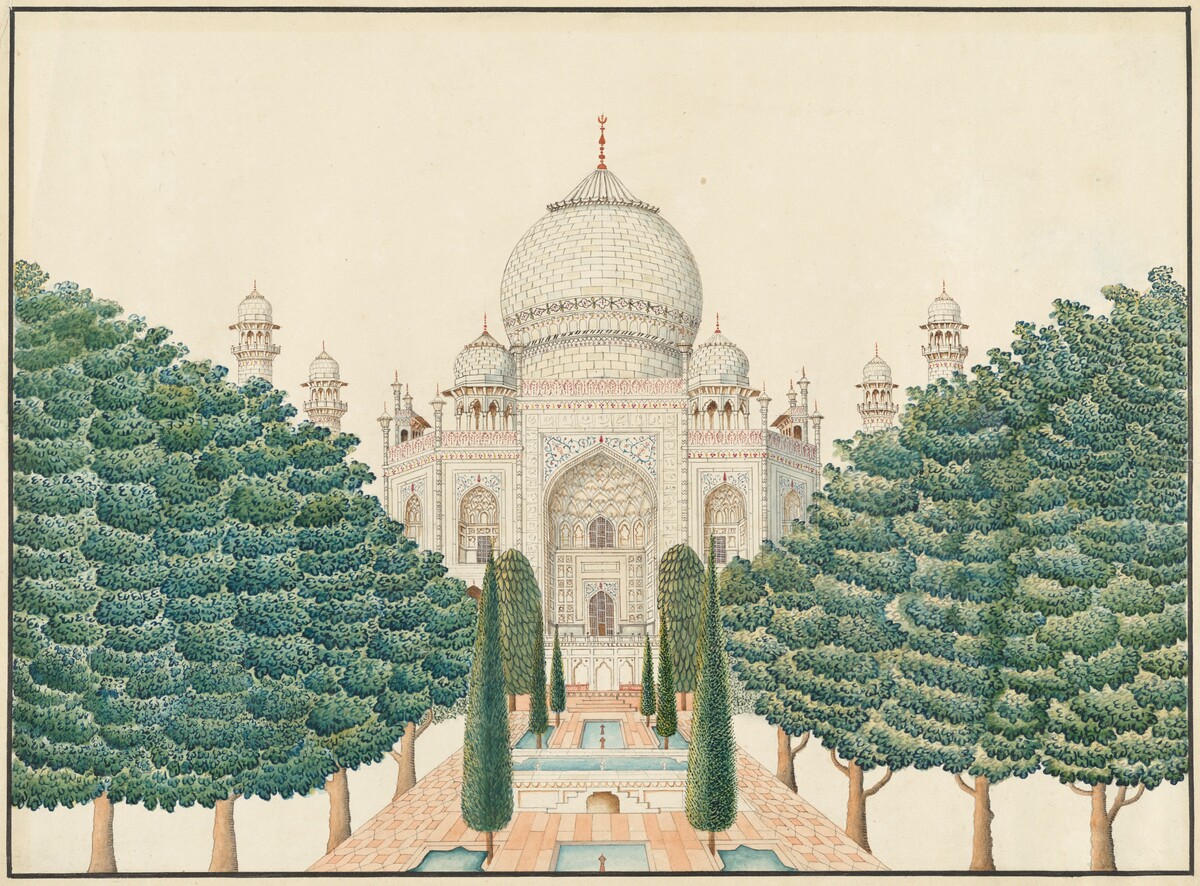 Taj Mahal by Indian 19th Century (Agra)