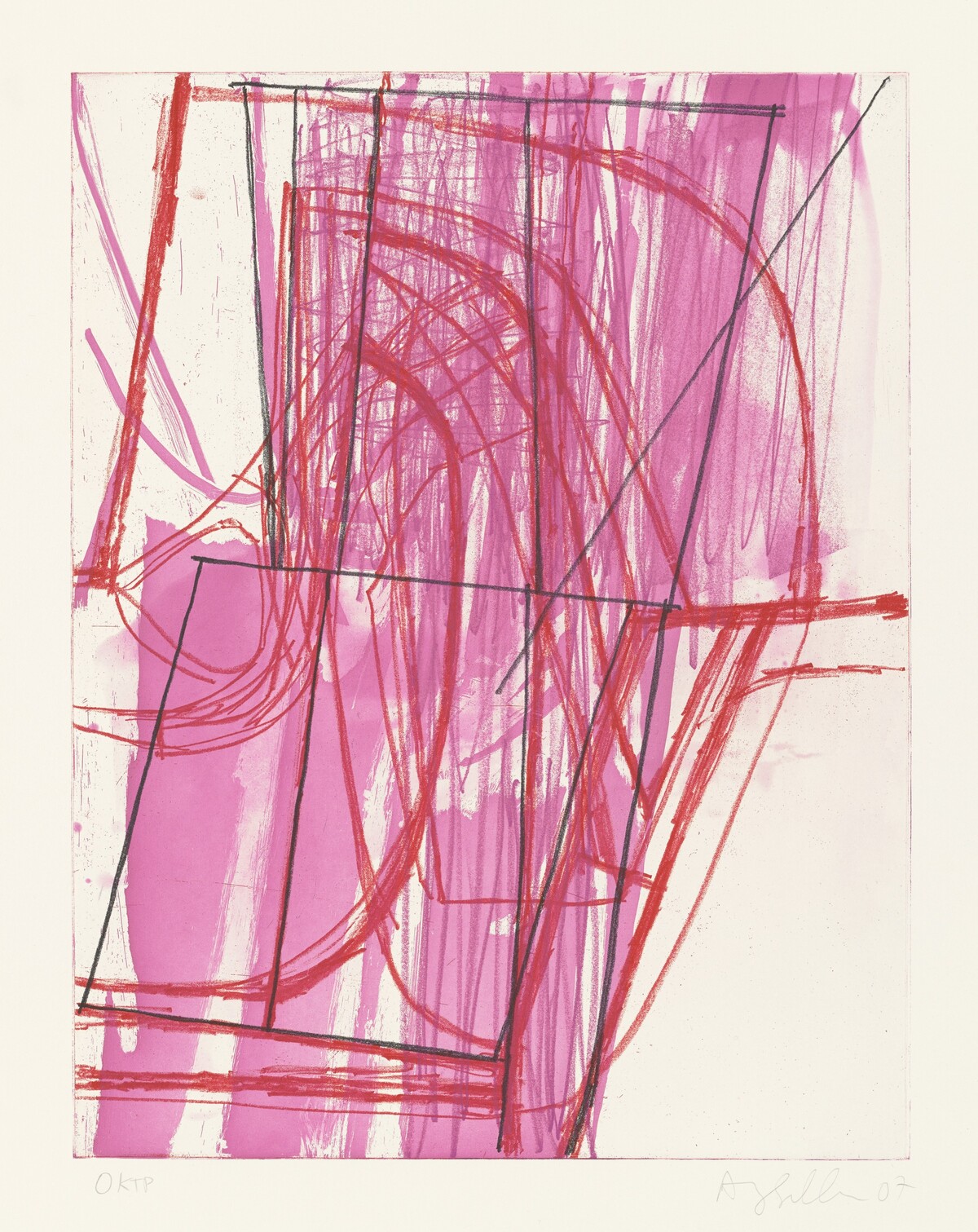 N & V by Amy Sillman