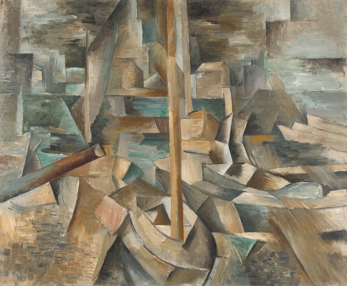 Harbor by Georges Braque