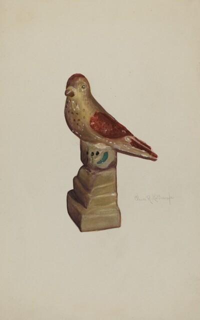 Chalkware Bird