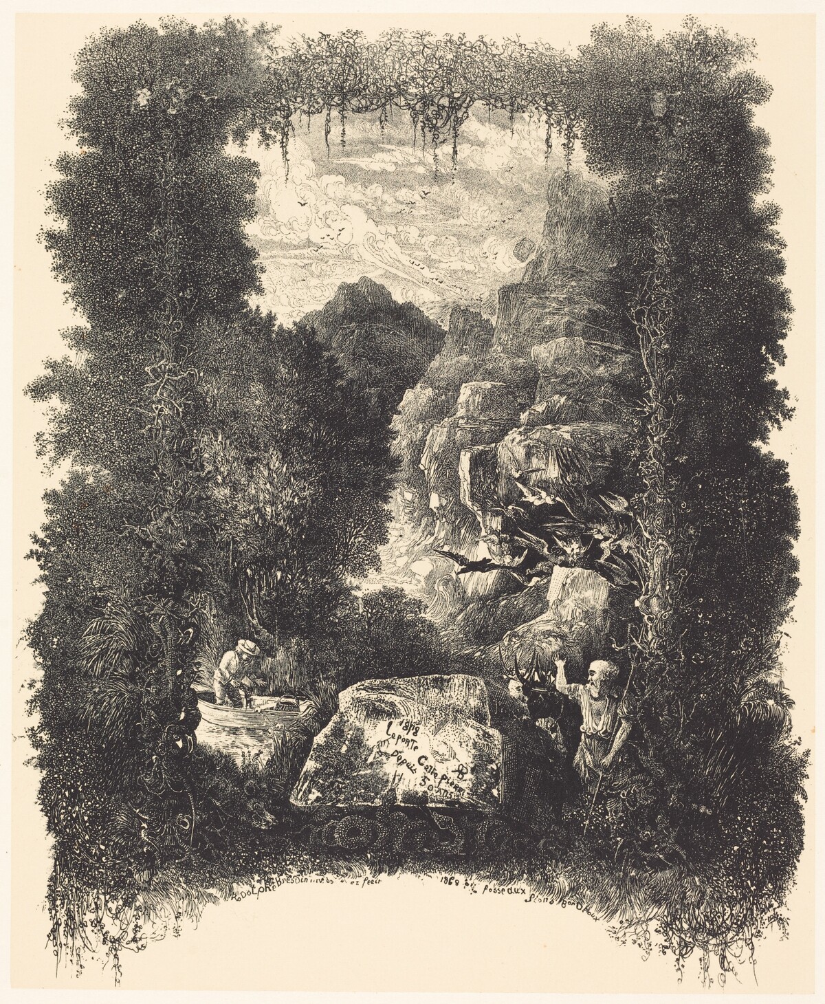 Frontispiece by Rodolphe Bresdin