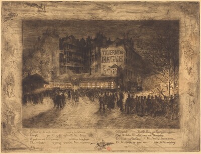 La Place des Martyrs et La Taverne du Bagne (The Place des Martyrs and the Jailhouse Tavern)
