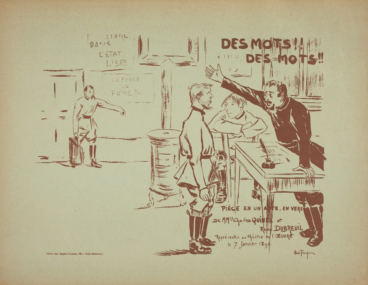 Des Mots! Des Mots! by Abel-Truchet