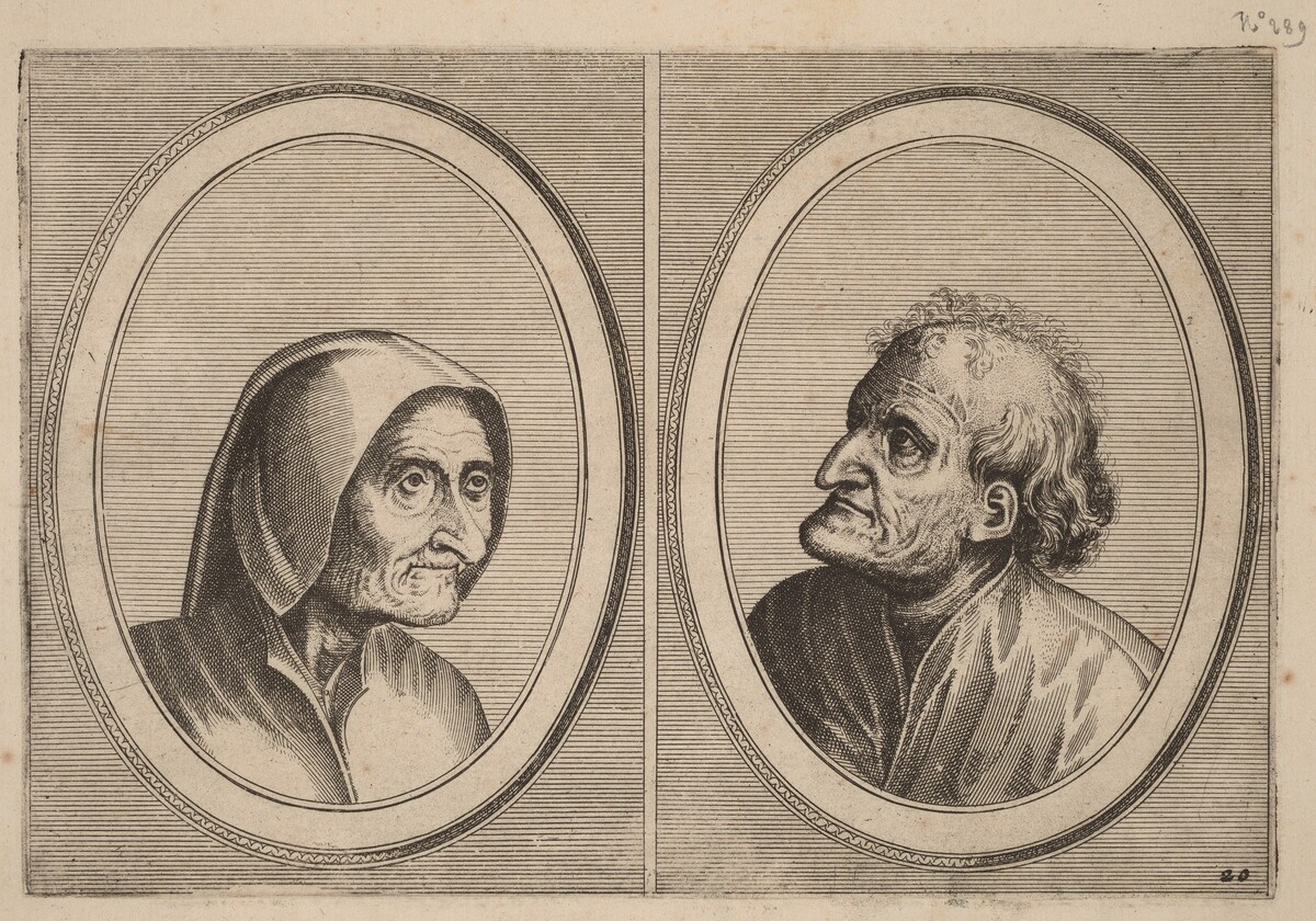 "Ritze Stijn" and "Schurckje Sonder-Baerdt" by Johannes and Lucas van Doetechum after Pieter Bruegel the Elder
