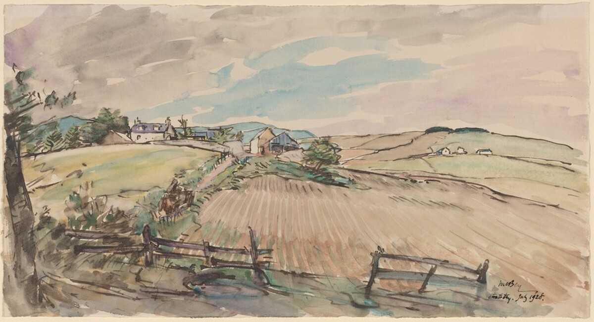 Strathtay by James McBey