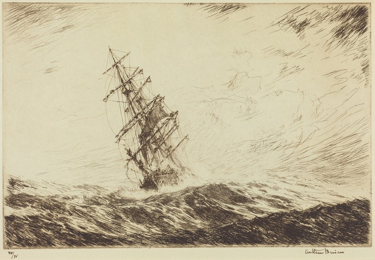 Hove To by Arthur Briscoe
