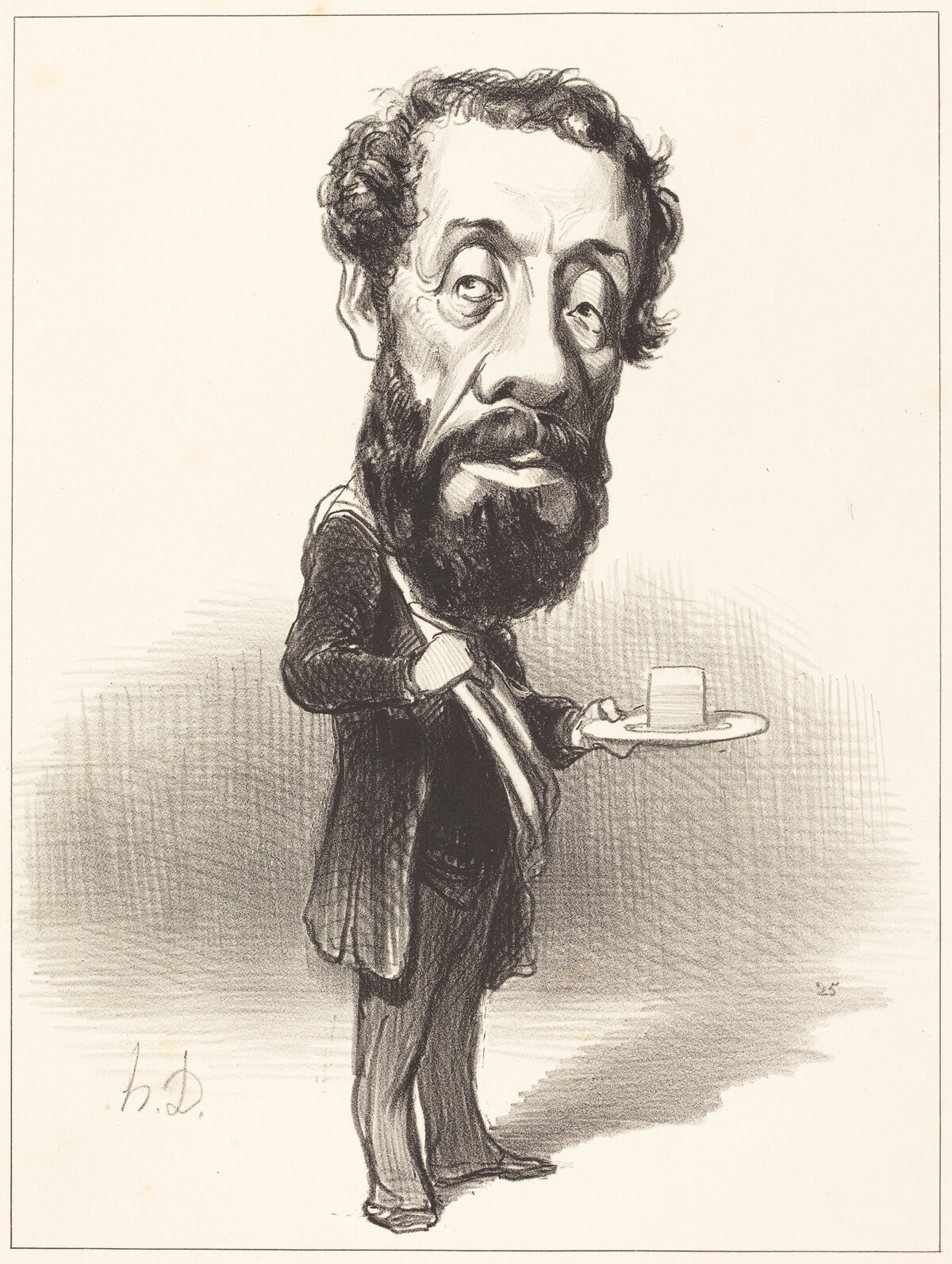 J. Marie-Anne Degousée by Honoré Daumier