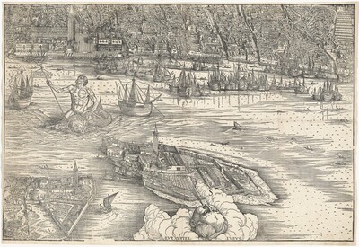 View of Venice [lower center block]